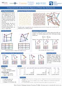 M. Skrodzki, U. Reitebuch FU Berlin Computational and Structural Aspects of Point Set Surfaces (2) The Neighborhood Grid