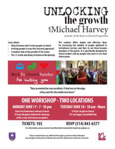 UNLOCKING the growth with Michael Harvey