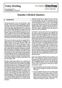 Islamist groups / Contemporary history / Politics of Somalia / Somali clans / Government of Somalia / Al-Shabaab / Hassan Dahir Aweys / Islamic Courts Union / Jabhatul Islamiya / Somalia / Somali Civil War / Islam