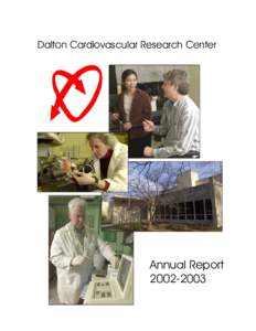 Dalton Cardiovascular Research Center  Annual Report  Summary of Accomplishments