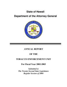 Human behavior / Ethics / Tobacco Master Settlement Agreement / Tobacco MSA / Tritent International Corp. v. Commonwealth of Kentucky / Tobacco / Tobacco control / Tobacco in the United States