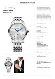 Sapphire / Watch / Physics / Chemistry / Bozeman Watch Company / Horology / Measurement / Gemstones