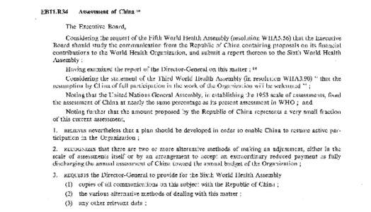 EB11.R34  Assessment of China 23