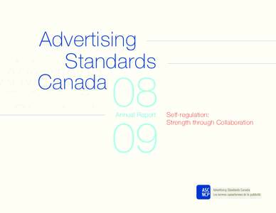 Advertising Standards Canada 08 09
