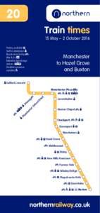 Geography of England / Rail transport in the United Kingdom / NUTS 1 statistical regions of England / New Mills / Whaley Bridge / Furness Vale / Buxton / Woodsmoor / Manchester Metrolink / Metropolitan Borough of Stockport / Stockport / Buxton Line