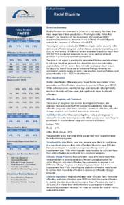 Policy Review  Racial Disparity Executive Summary  Policy Review