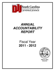 ANNUAL ACCOUNTABILITY REPORT Fiscal Year[removed]