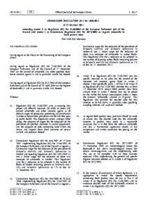 Commission Regulation (EU) No[removed]of 27 October 2011 amending Annex II to Regulation (EC) No[removed]of the European Parliament and of the Council and Annex I to Commission Regulation (EC) No[removed]as regards