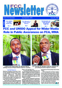 INSIDE  Online FCC Newsletter July-September, 2012