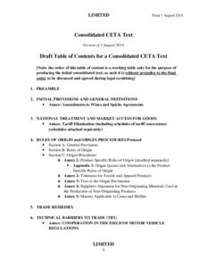 World Trade Organization / Trade pact / Customs valuation / General Agreement on Tariffs and Trade / Treaties of the European Union / Joint venture / Australia–United States Free Trade Agreement / International trade / International relations / Business
