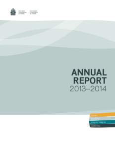 ANNUAL REPORT 2013–2014  Respect