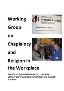 Working Group on Chaplaincy and Religion in