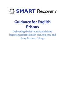 Guidance for English Prisons Delivering choice in mutual aid and improving rehabilitation on Drug Free and Drug Recovery Wings