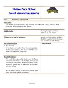 Microsoft Word - Parent Meeting Minutes April[removed]Niakwa Place School.docx