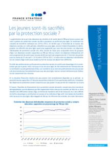 L’augmentation de la part des dépenses de retraites et de santé dans le PIB peut laisser penser que notre système de protection sociale sacrifie la jeunesse au profit des plus âgés. En mobilisant les comptes de tr