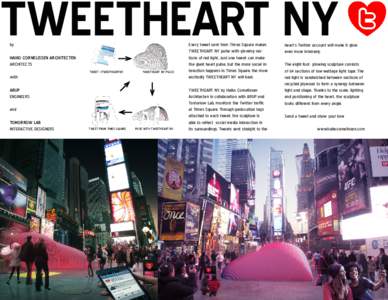 TWEETHEART NY by HAIKO CORNELISSEN ARCHITECTEN ARCHITECTS TWEET @TWEETHEARTNY