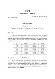 立法會 Legislative Council LC Paper No. CB[removed]Ref:  CB1/PL/TP