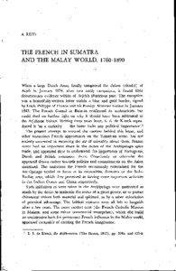 Ethnic groups in Indonesia / Batak / Knights Bachelor / Stamford Raffles / Ethnic Malays / Sumatra / Aceh / Malay language / Pierre André de Suffren de Saint Tropez / Southeast Asia / Asia / Provinces of Indonesia