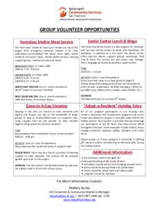 Microsoft Word - On-Site at ECS Group Volunteering Flyer