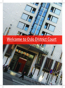 Welcome to Oslo District Court  Oslo District Court