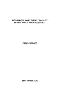 Microsoft Word - Moorabool Wind Energy Facility Panel Report.doc