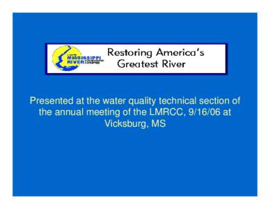 Water pollution / Aquatic ecology / Environmental science / Bioindicators / Hydrology / Water quality / Periphyton / Graduate Record Examinations / Riparian zone / Water / Environment / Ecology