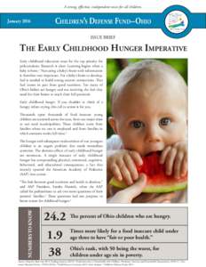 Ohio County Child Food Insecurity Rate