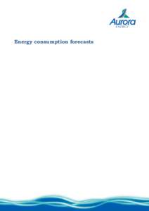 Energy consumption forecasts