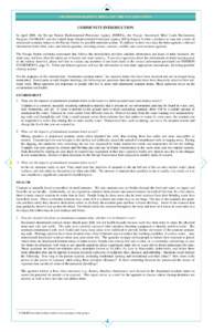 ABANDONED URANIUM MINES AND THE NAVAJO NATION  COMMUNITY INTRODUCTION In April 2000, the Navajo Nation Environmental Protection Agency (NNEPA), the Navajo Abandoned Mine Lands Reclamation Program (NAMLRP)1 and the United