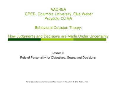 The Role of Climate Perceptions, Expectations, and Forecasts in Farmer Decision Making in the Argentine Pampas and South Florida