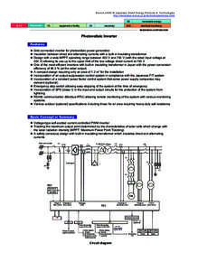 Source:JASE-W Japanese Smart Energy Products & Technologies http://www.jase-w.eccj.or.jp/technologies/index.html S5 E-14