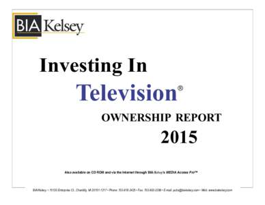 Investing In  Television ®