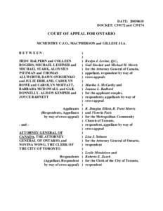 Case law / Same-sex marriage / Egan v. Canada / Egale Canada / Harry LaForme / M. v. H. / The Michaels / Brent Hawkes / Foundation for Equal Families / Same-sex marriage in Canada / Law / Canada