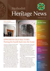 Methodist  Heritage News Autumn[removed]Before and after