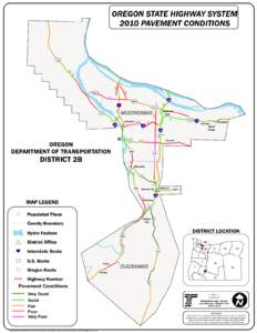 (  OREGON STATE HIGHWAY SYSTEM 2010 PAVEMENT CONDITIONS  !