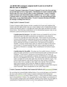 Copyleft / Computer law / Civil law / Patent law / Creative Commons license / Creative Commons / License / Copyright / Royalties / Law / Open content / Intellectual property law