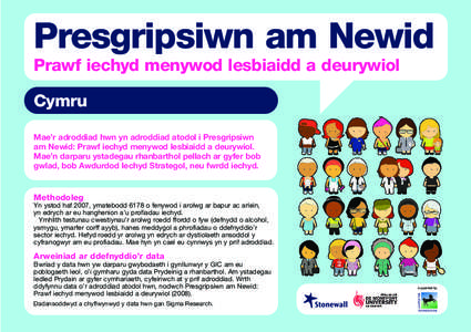 Presgripsiwn am Newid Prawf iechyd menywod lesbiaidd a deurywiol Cymru