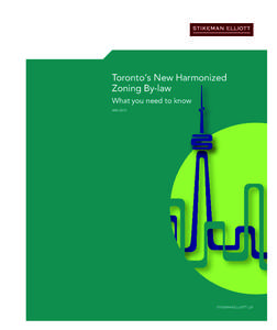 Toronto By-law Harmonization_May 2010