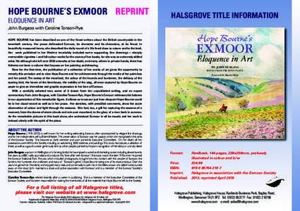 Exmoor / Geography of Somerset / Geology of Devon / West Somerset / Hope Bourne / Simonsbath / Somerset / Counties of England / Geography of England