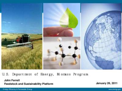 DOE Efforts to Accelerate Deployment and Commercialization of Advanced Biofuels