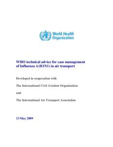 Public health / Influenza / Swine influenza / Airport / International Health Regulations / World Health Organization / Flu pandemic / Influenza pandemic / Health / Pandemics / Medicine