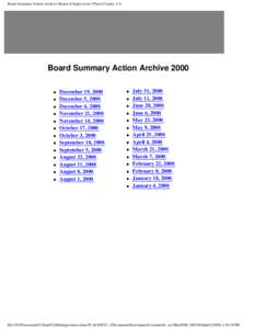 Board Summary Action Archive | Board of Supervisors | Placer County, CA