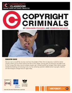 Music / Copyright Criminals / Hip-Hop: Beyond Beats and Rhymes / Hip hop / Double Dee and Steinski / Sampling / Remix culture / Hip-hop dance / B-boying / African-American culture / Dance / Entertainment