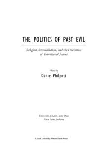 Philosophy / Truth and Reconciliation Commission / Transitional justice / Lustration / José Zalaquett / Forgiveness / The Truth /  Justice and Reconciliation Commission of Kenya / Human rights / Ethics / Human behavior