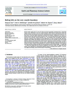 Earth and Planetary Science Letters[removed]–342  Contents lists available at SciVerse ScienceDirect Earth and Planetary Science Letters journal homepage: www.elsevier.com/locate/epsl