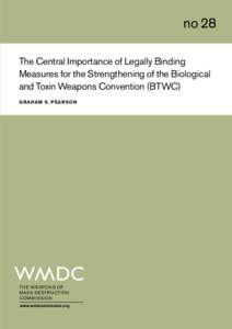 International law / Science in society / Biological Weapons Convention / Chemical Weapons Convention / Depositary / Verex / Weapon of mass destruction / Toxin / Activities of the Holy See within the United Nations system / Biological warfare / International relations / Human rights instruments