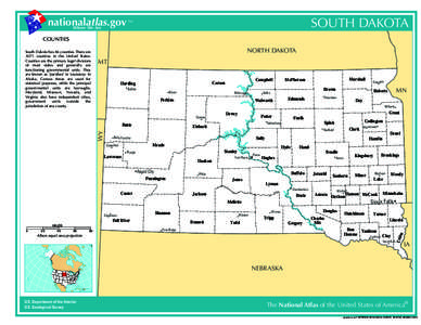 nationalatlas.gov Where We Are SOUTH DAKOTA  TM