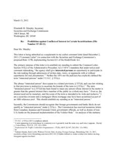 Government / Administrative law / Decision theory / Rulemaking / Dodd–Frank Wall Street Reform and Consumer Protection Act / Paul Volcker / U.S. Securities and Exchange Commission / Administrative Procedure Act / Law / United States administrative law / New Deal agencies / Politics of the United States