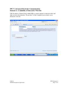 Microsoft Word - CHC-B-PPC9-Element-A.doc