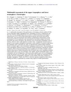 Multimodel assessment of the upper troposphere and lower stratosphere: Extratropics